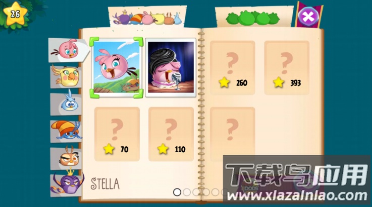 愤怒的小鸟之思黛拉游戏(Stella)截图2