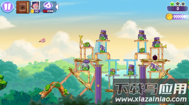 愤怒的小鸟之思黛拉游戏(Stella)截图3