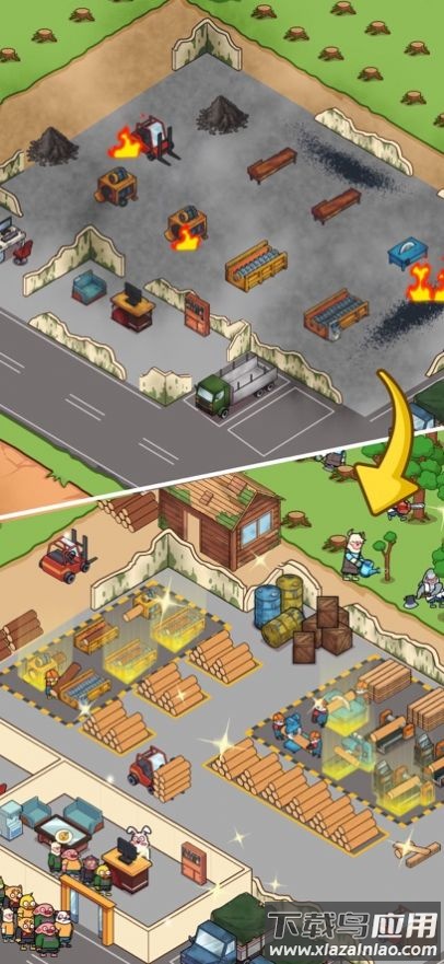 伐木之旅游戏下载安装(木材输出)截图2