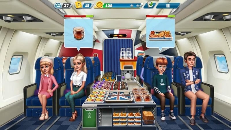 飞机大厨中文版(Airplane Chefs)截图3