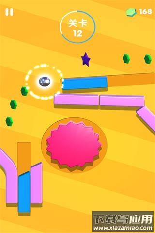 滚动的铁球游戏下载中文截图1