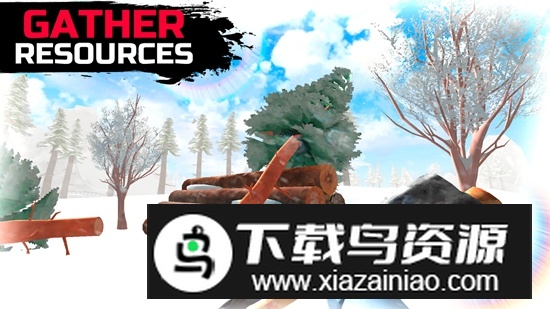 WinterCraft冬季森林中生存游戏手机版最新版截图1