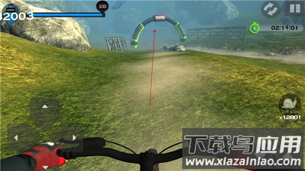 真实山地自行车游戏下载(MTB DownHill)截图1