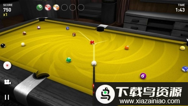 真实台球模拟器3d版本realpool3d最新版截图3
