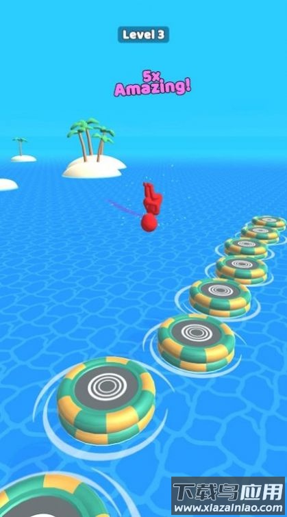 翻转跳跃跑游戏(Flip Jump Run)截图1