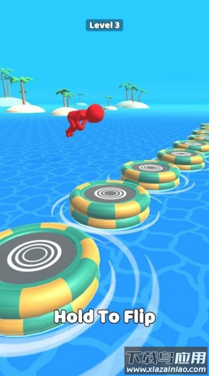 翻转跳跃跑游戏(Flip Jump Run)截图2