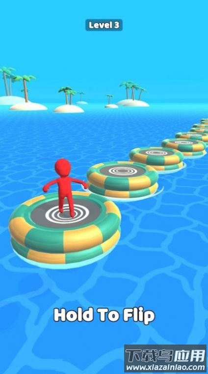 翻转跳跃跑游戏(Flip Jump Run)截图3