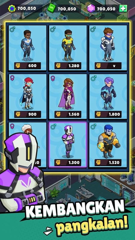 超级英雄学院免广告版截图