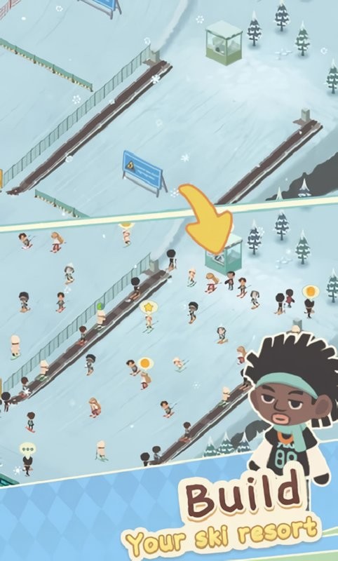 滑雪胜地大亨无限货币版截图2