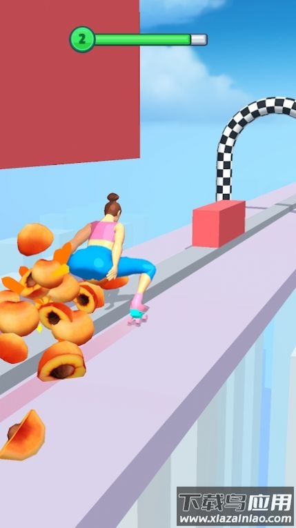 轮滑粉碎跑(Smash And Roll)截图1