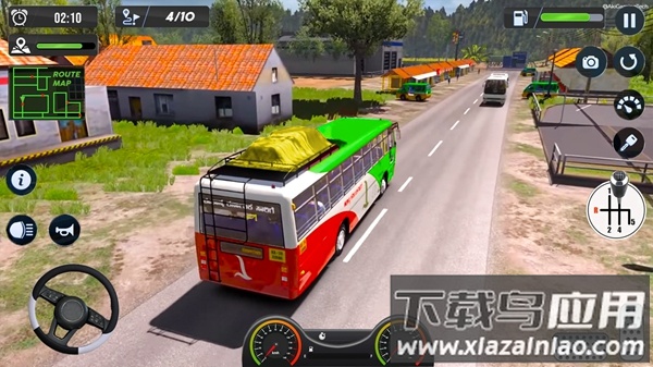 现代大城市长途汽车3D游戏下载(Modern Grand City Coach Bus 3D)截图3