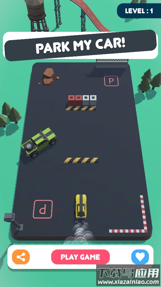 指尖汽车大师3D(Park the Car 3D)截图1