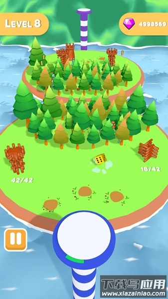 伐木工人城堡游戏下载安装(LumberJack Castle)截图3