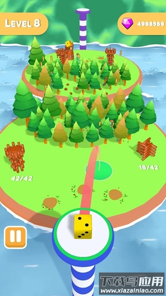 伐木工人城堡游戏下载安装(LumberJack Castle)截图4