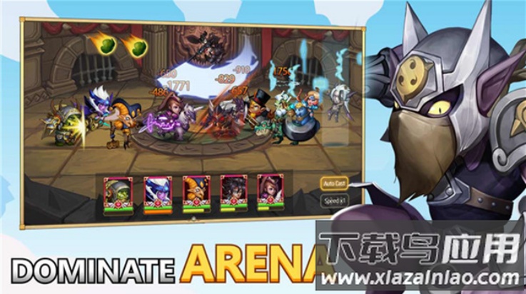 闲置英雄传说游戏(Heroes Legend)最新版截图1