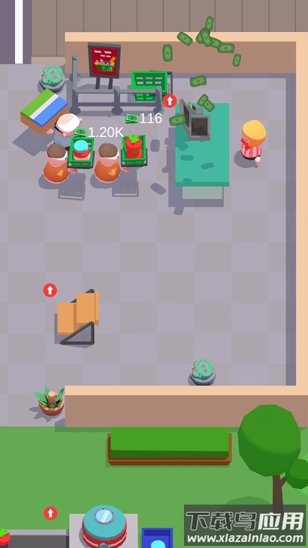 放置迷你超市游戏下载安装(Idle Mini Mart)截图1
