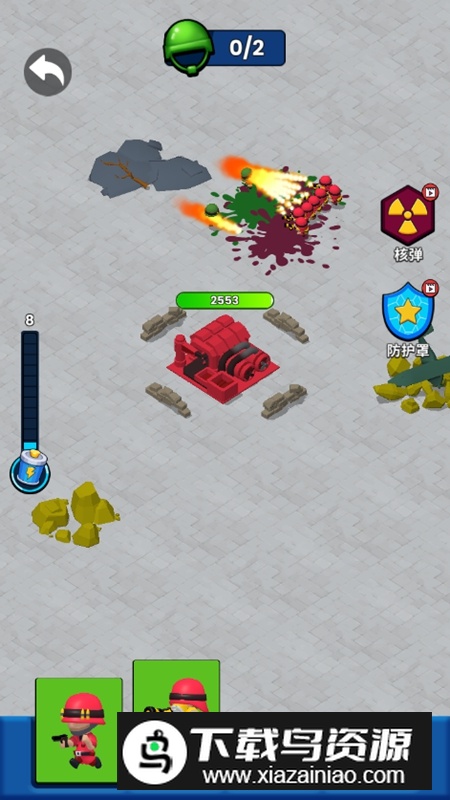 火箭炮小子无限金币钻石破解版截图