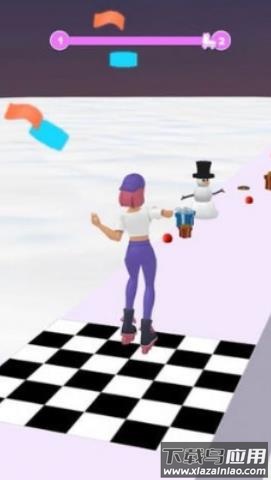 超级滑冰手游下载(Super Skating)截图4