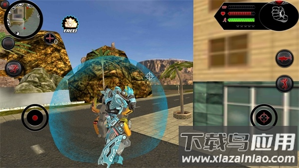 变形鲨鱼机器人游戏下载(Robot Shark)截图4