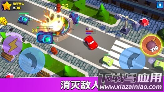 车吃车5游戏(Car Eats Car 5)截图2