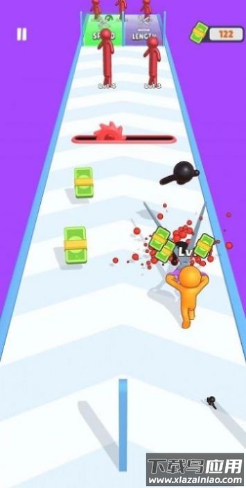 剪刀人跑酷游戏下载(Scissors Warrior)截图2