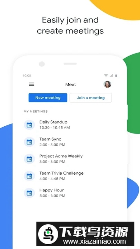 GoogleMeet原版谷歌视频会议软件截图1