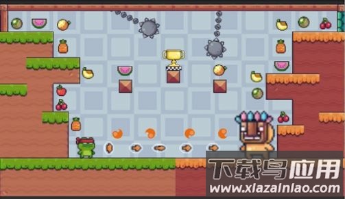 超级忍者青蛙游戏(Super Ninja Frog Hero)截图3