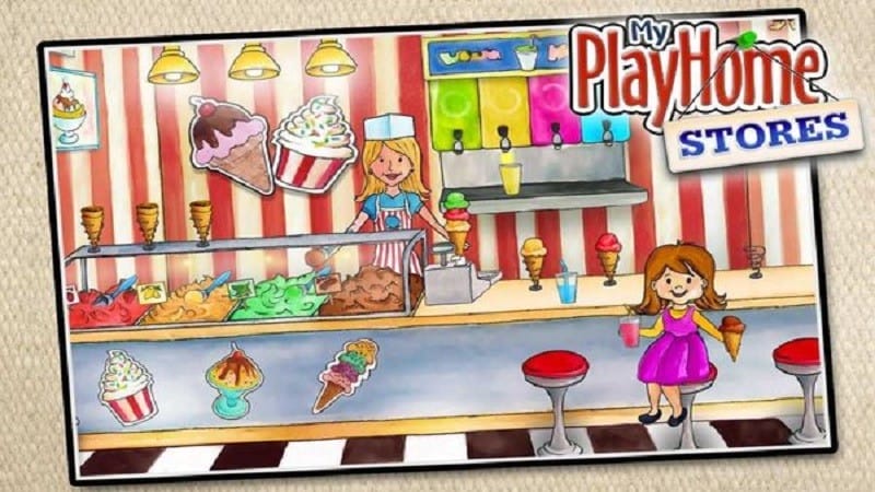 娃娃屋超市游戏(My PlayHome Stores)最新版截图1