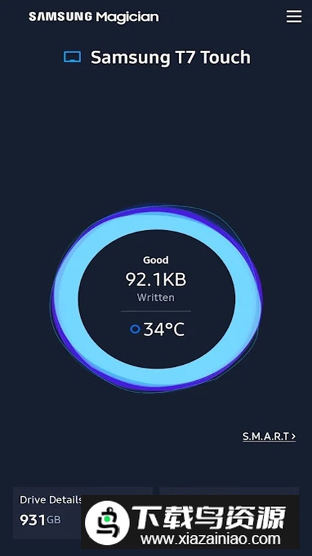 Samsung Magician(三星移动固态硬盘app官方版)截图1