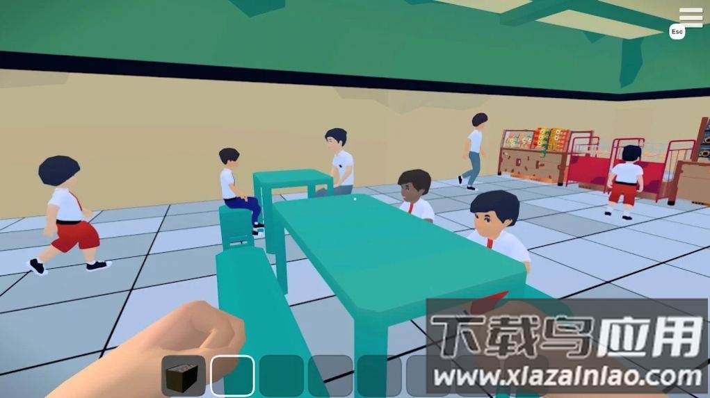 学校自助餐厅模拟器游戏(Kantin Sekolah Simulator)截图4