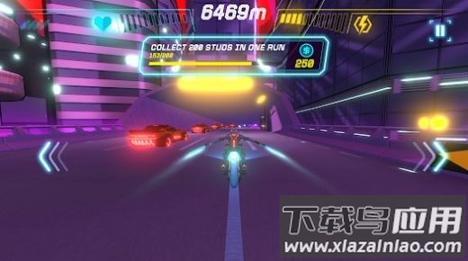 霓虹车手游戏(Neon Riders)截图2