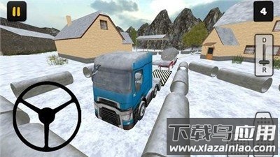 冬天农场卡车3dWinter Farm Truck 3D: Silo Transport最新版截图1