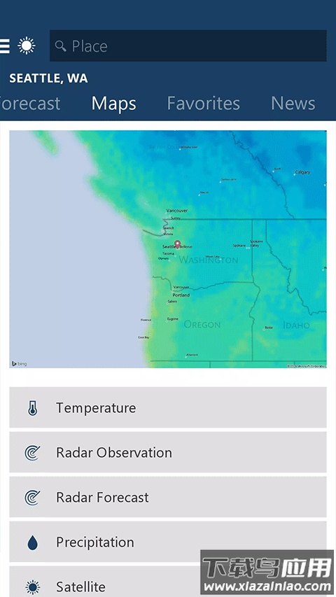微软天气app最新版截图2