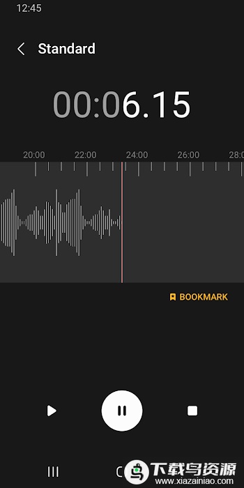 三星手机自带录音机软件截图1