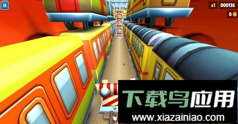 地铁跑酷困难版游戏(难言2.0)截图1