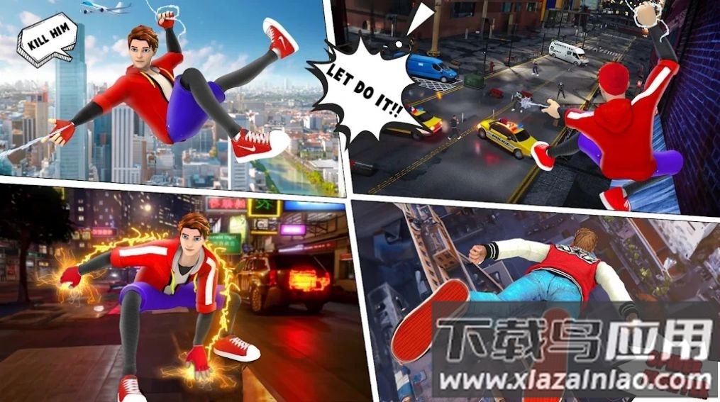 蜘蛛英雄冒险Spider Fight 3D Spider Hero游戏最新版截图1