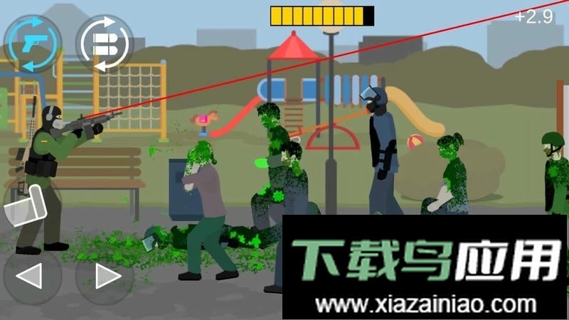 平面僵尸防御小游戏截图3