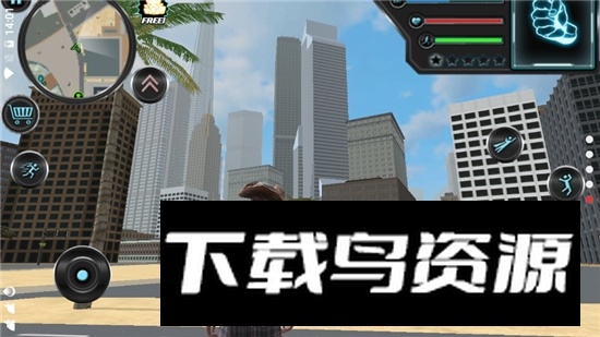 jetpack hero miami crime(喷气背包英雄无限钞票版)截图1