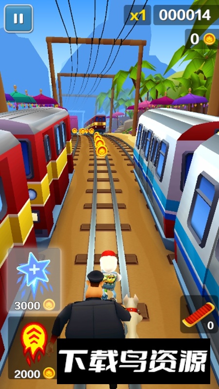 地铁跑酷巴厘岛中文国服版最新版截图4