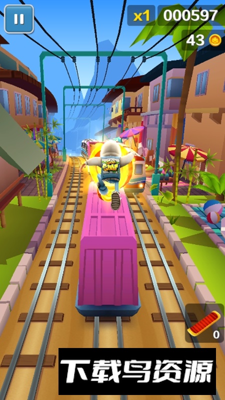 地铁跑酷巴厘岛中文国服版最新版截图6