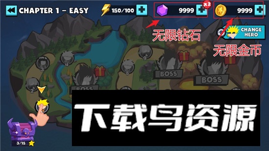 Stickman Shinobi Fighting火柴人忍者格斗单机版无敌版截图5
