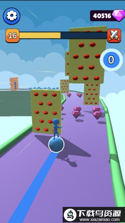 滚球快跑游戏最新版截图1