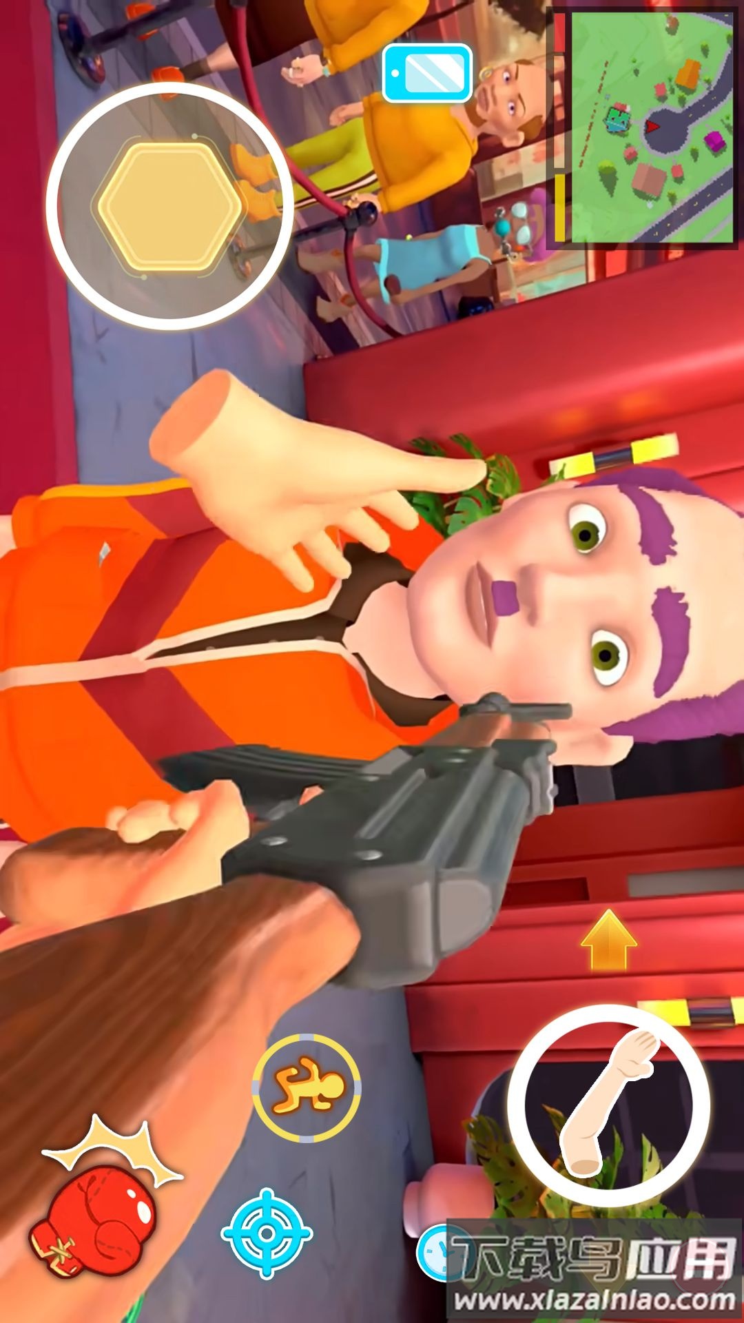 门卫模拟器抓伪人截图