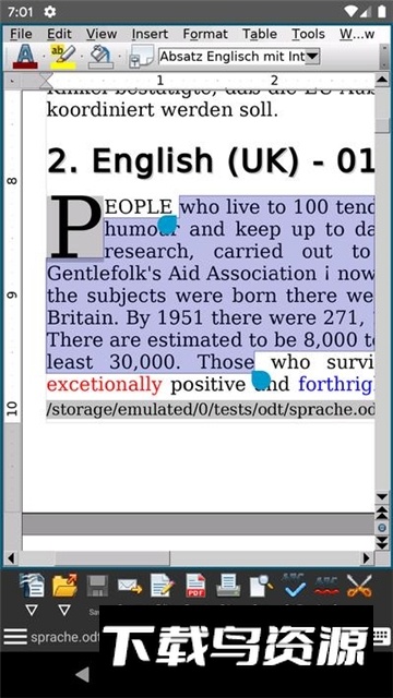 AndrOpen Office最新版本手机apk最新版截图2