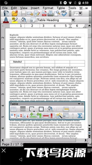 AndrOpen Office最新版本手机apk最新版截图4