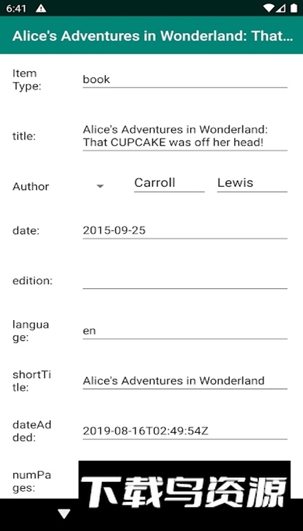 Zoo for Zotero安卓版最新版截图4