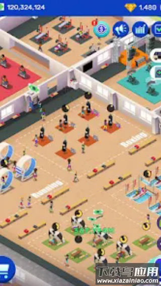 超懒健身房大亨游戏(Idle Fitness Gym Tycoon)截图2