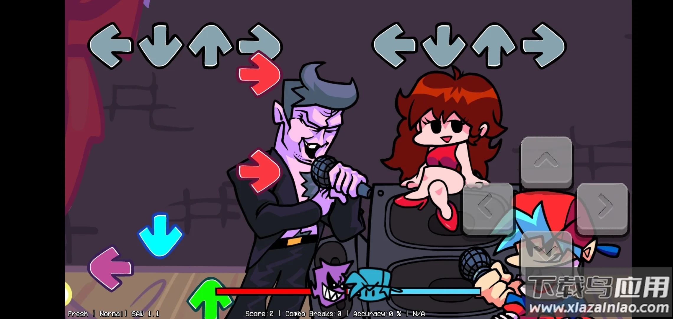 黑色星期五之夜晨空模组手游(Friday Night Funkin)最新版截图1