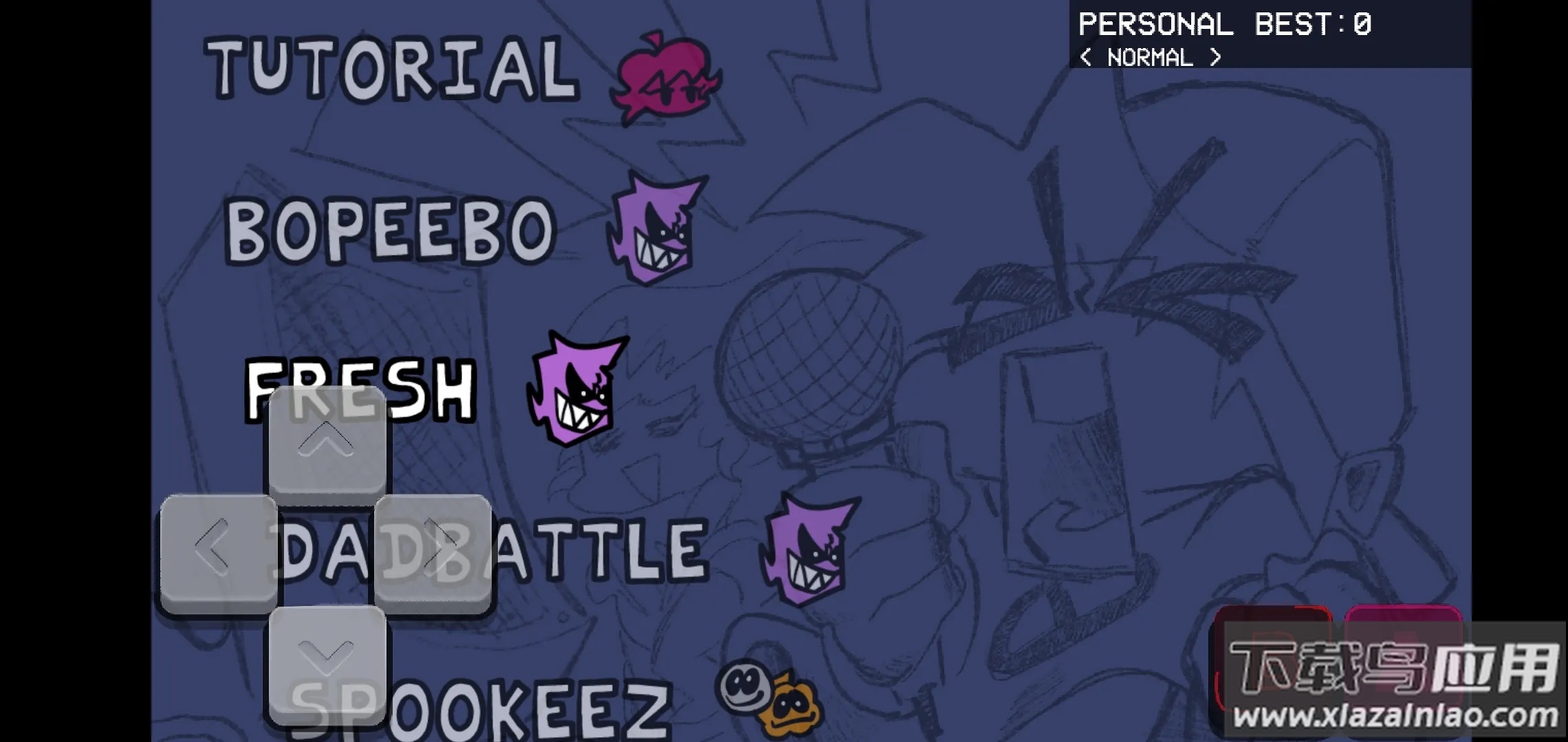 黑色星期五之夜晨空模组手游(Friday Night Funkin)最新版截图3