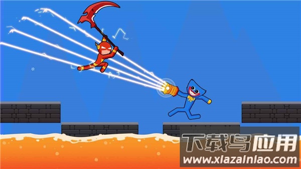 波比vs火柴人游戏(Stickman Fighting Supreme)截图4